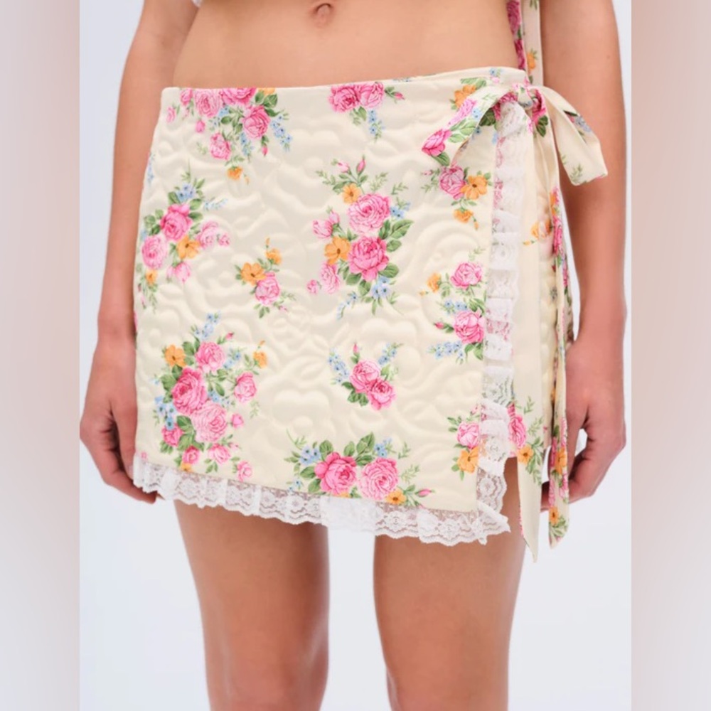 Amandine Mini Skirt For love and lemons